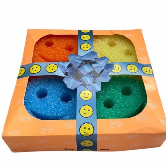 Scrub Daddy‎ 4 Pack Gift Box Multi-Colored Sponges - Picture 4 of 4